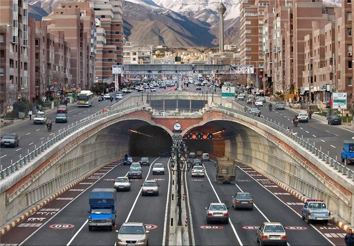 تونل نیایش تهران امشب مسدود است