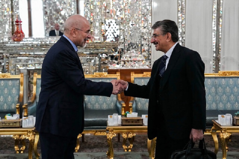 دیدار وزیر امور خارجه عراق با قالیباف