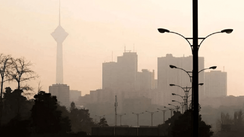 هوای تهران در وضعیت نارنجی قرار گرفت