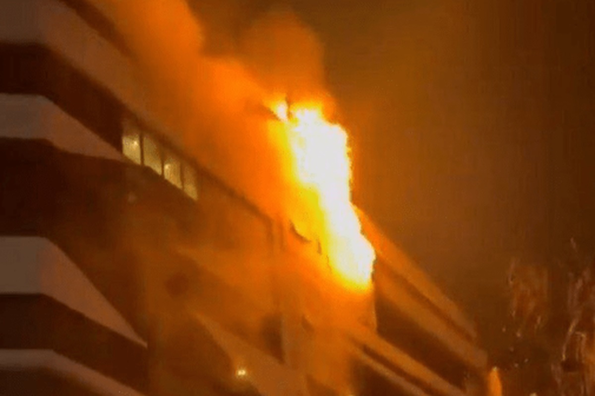 آتش‌سوزی در یوسف‌آباد تهران مهار شد