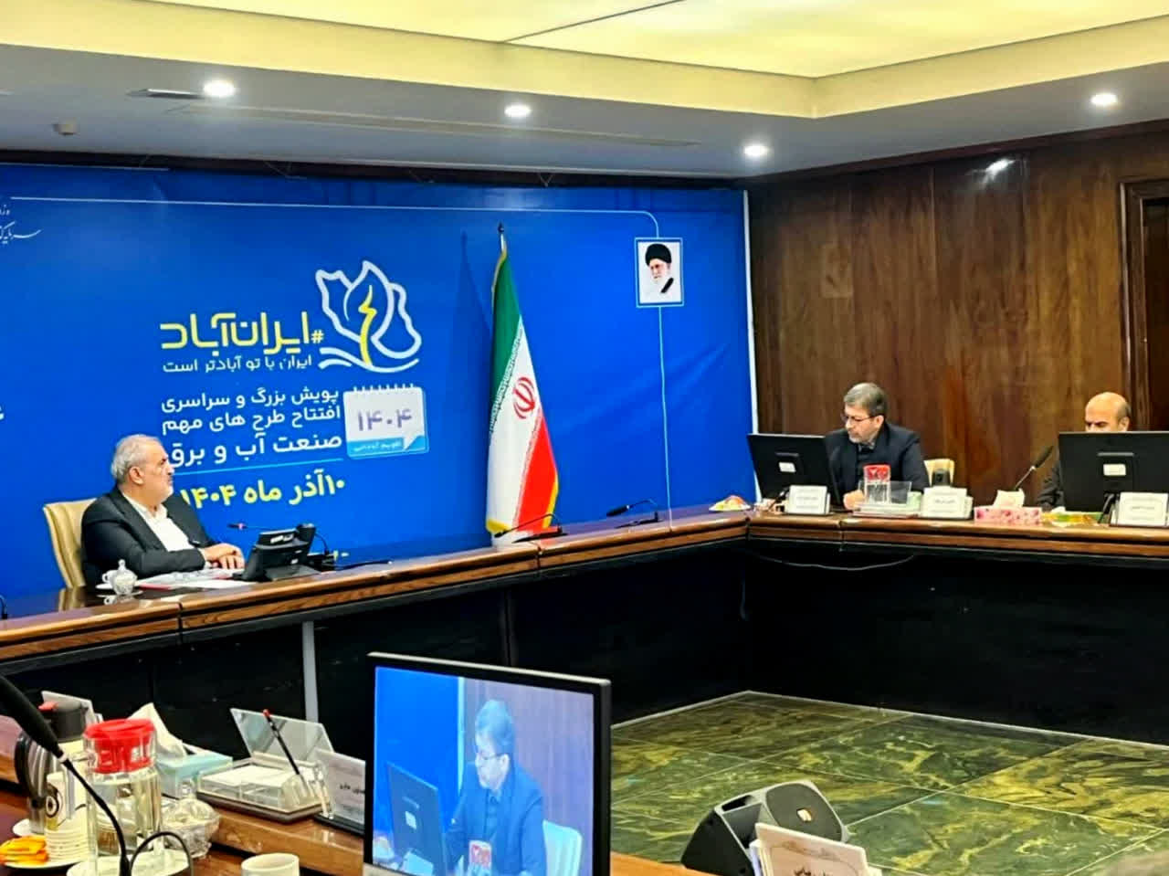 در پویش «ایران آباد» صورت گرفت؛ افتتاح گسترده پروژه‌های آب و برق در بیش از ۹۰ نقطه کشور