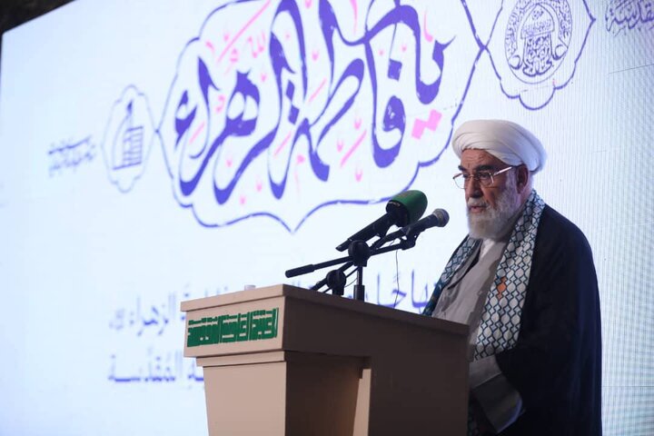 با حضور رئیس دفتر رهبر انقلاب؛ صحن حضرت زهرا(س) در نجف رسماً افتتاح شد